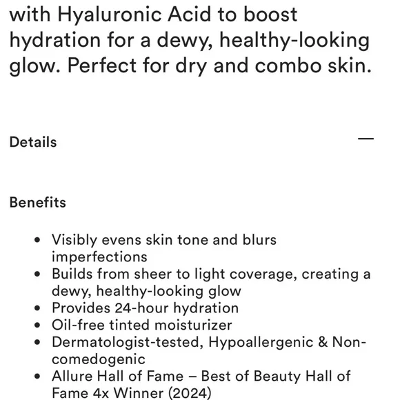 bareMinerals Complexion Rescue Tinted Moisturizer - Chestnut 09   (BNIB) - Picture 6 of 11